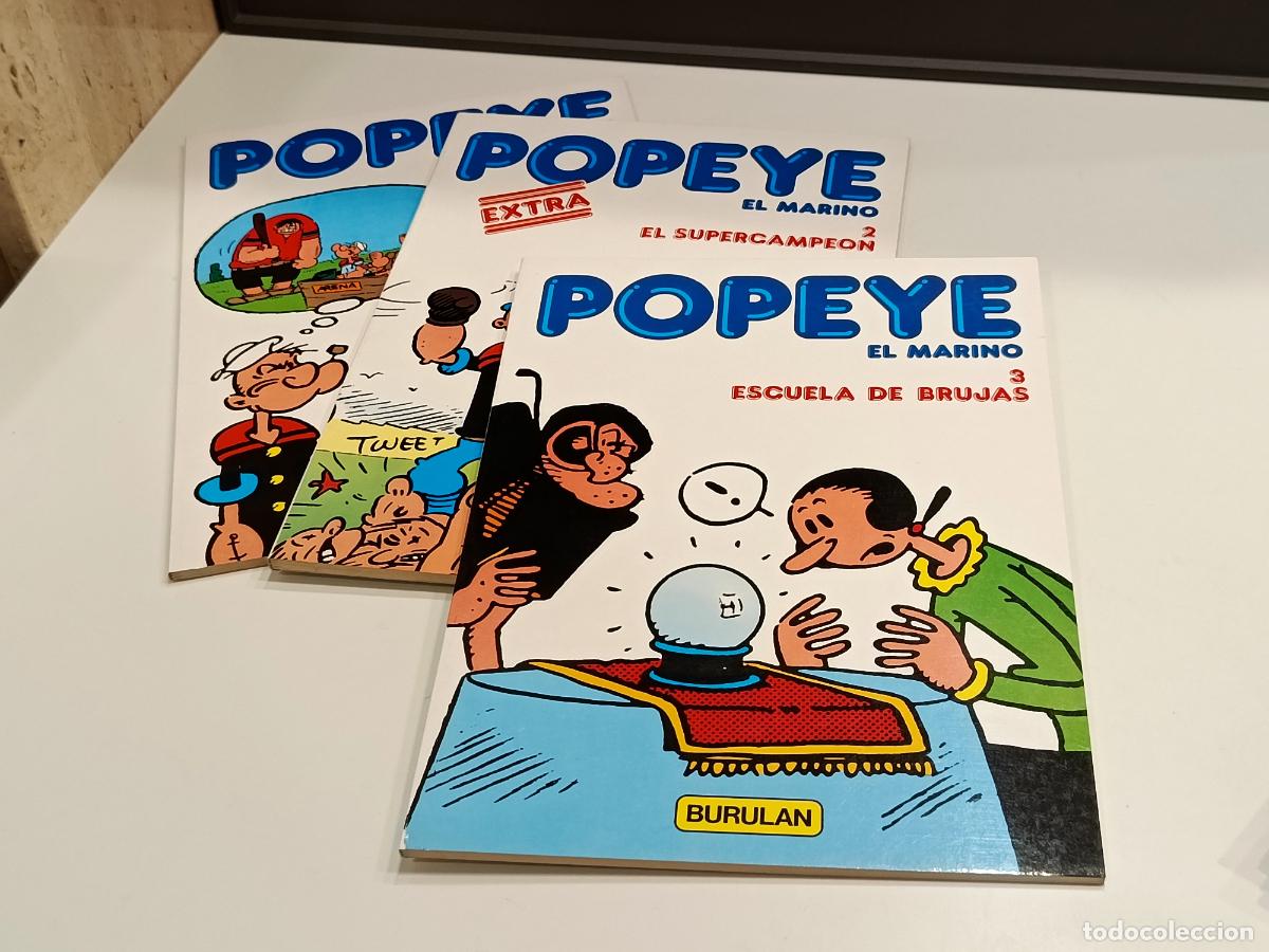 C&oacute;mics: POPEYE EL MARINO - Ed. BURULAN 1983 - 3 NUMEROS - EXCELENTE ESTADO NUEVOS
