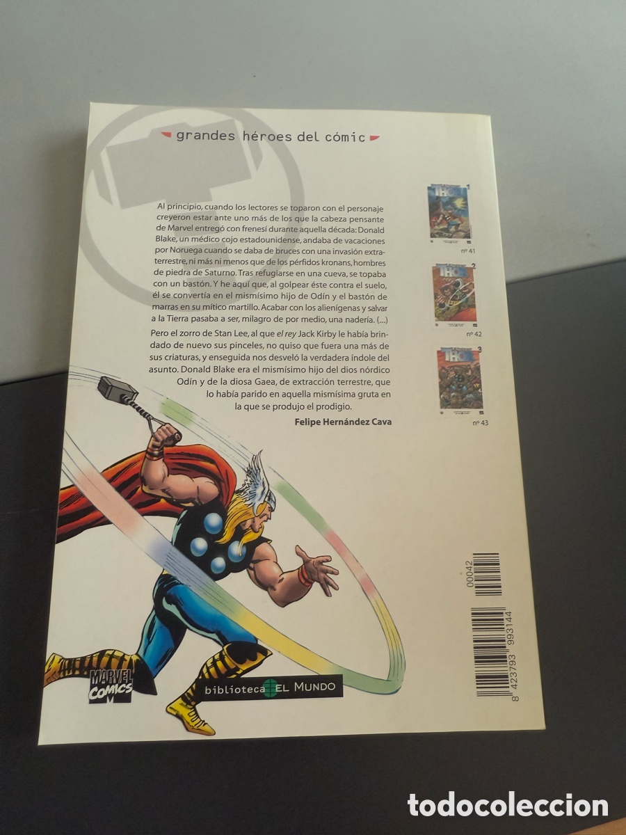 C&oacute;mics: El Poderoso THOR N 2. Biblioteca El Mundo N 42 - Foto 2