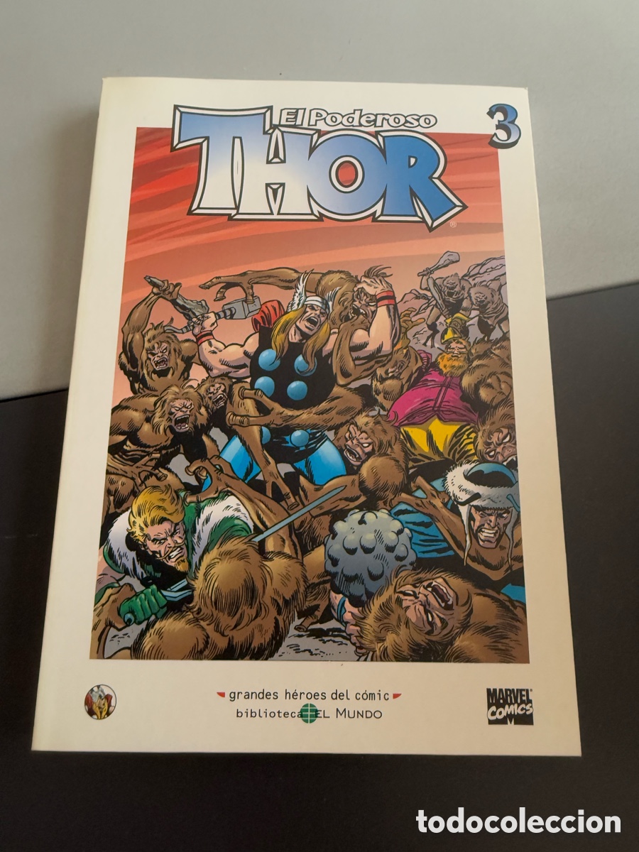 C&oacute;mics: El Poderoso THOR. N 3. Biblioteca El Mundo N 43