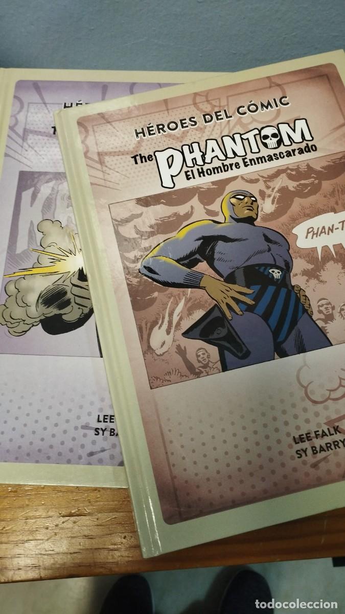 C&oacute;mics: the phantom, el hombre enmascarado, tomos 1 y 2