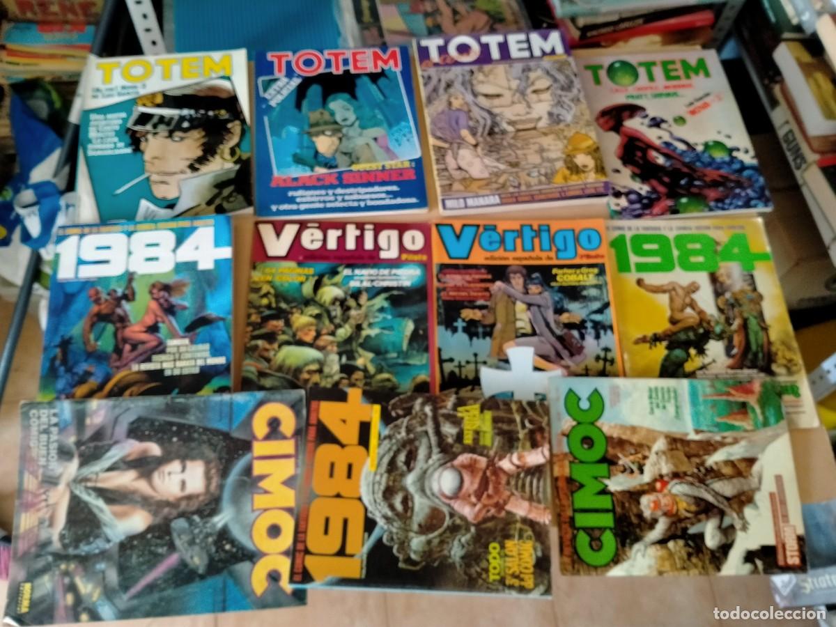 C&oacute;mics: comics de cimoc 1984 toten etc gastos incluidos