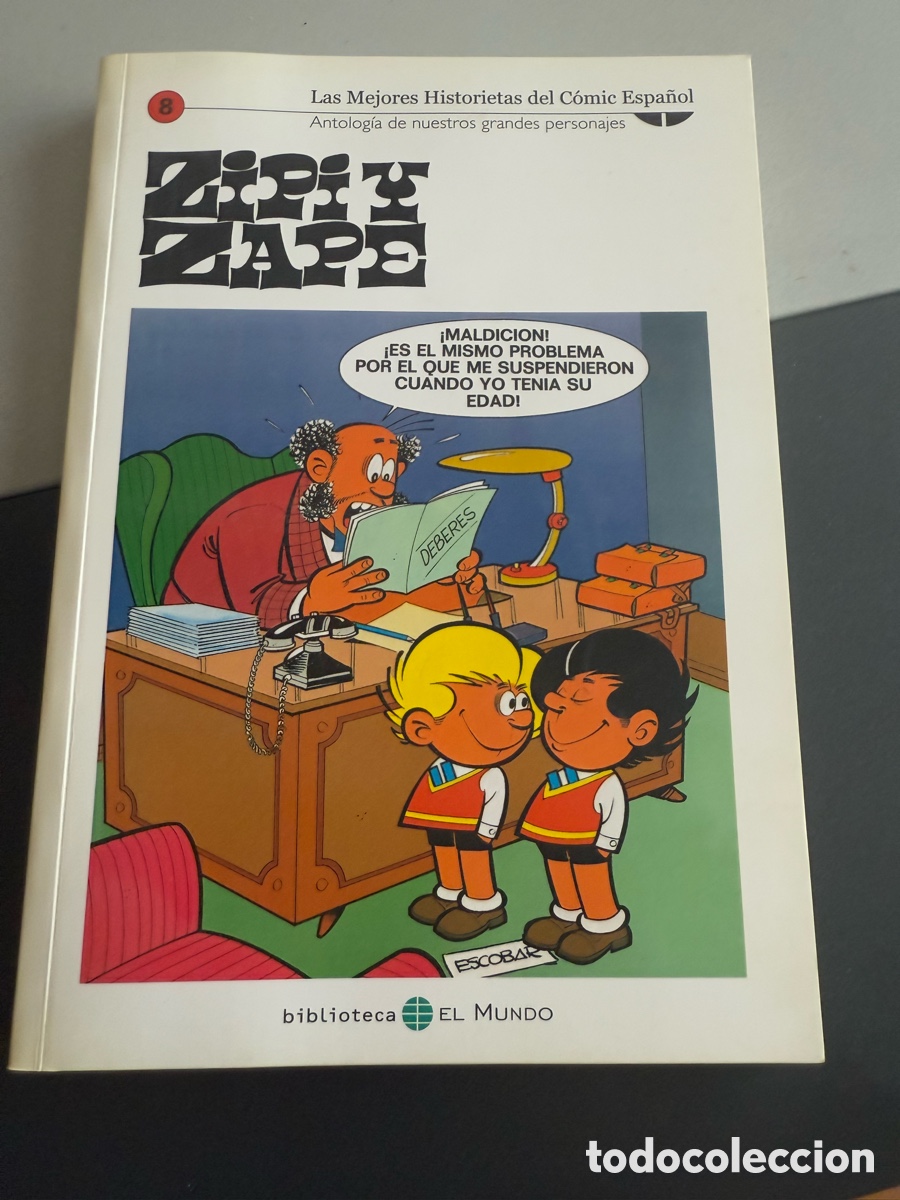 C&oacute;mics: ZIPI Y ZAPE. Las Mejores Historietas del C&oacute;mic Espa&ntilde;ol. El Mundo n 8