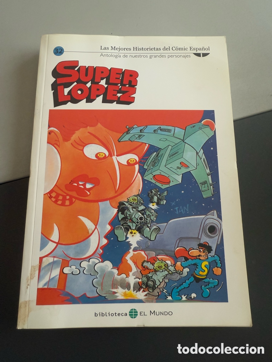 C&oacute;mics: SUPER L&Oacute;PEZ. Las Mejores Historietas del C&oacute;mic Espa&ntilde;ol. El Mundo N 32