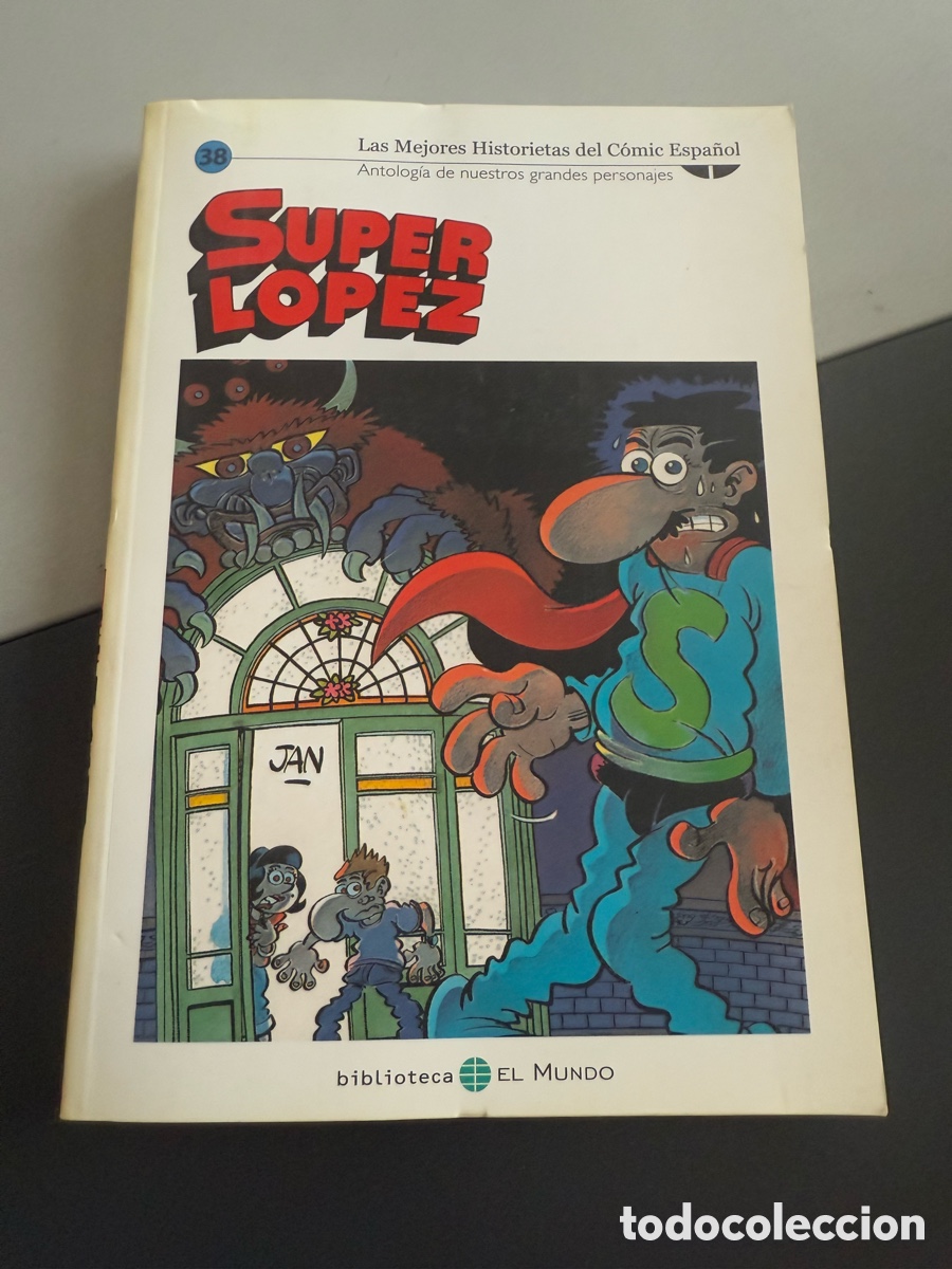 C&oacute;mics: SUPER L&Oacute;PEZ. Las Mejores Historietas del C&oacute;mic Espa&ntilde;ol. El Mundo N 38