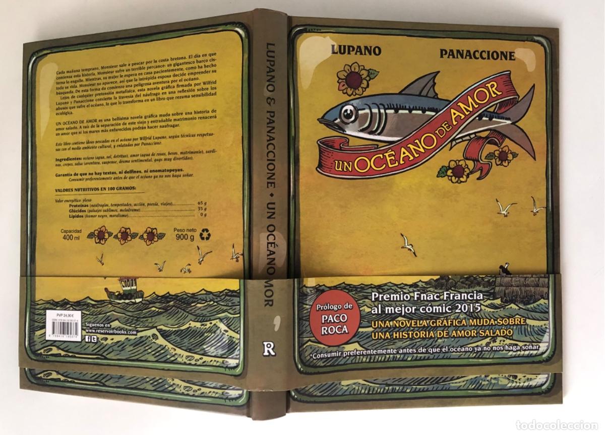 C&oacute;mics: Un oc&eacute;ano de amor. Lucano - Panaccione. Reservoir. Pr&oacute;logo de Paco Roca