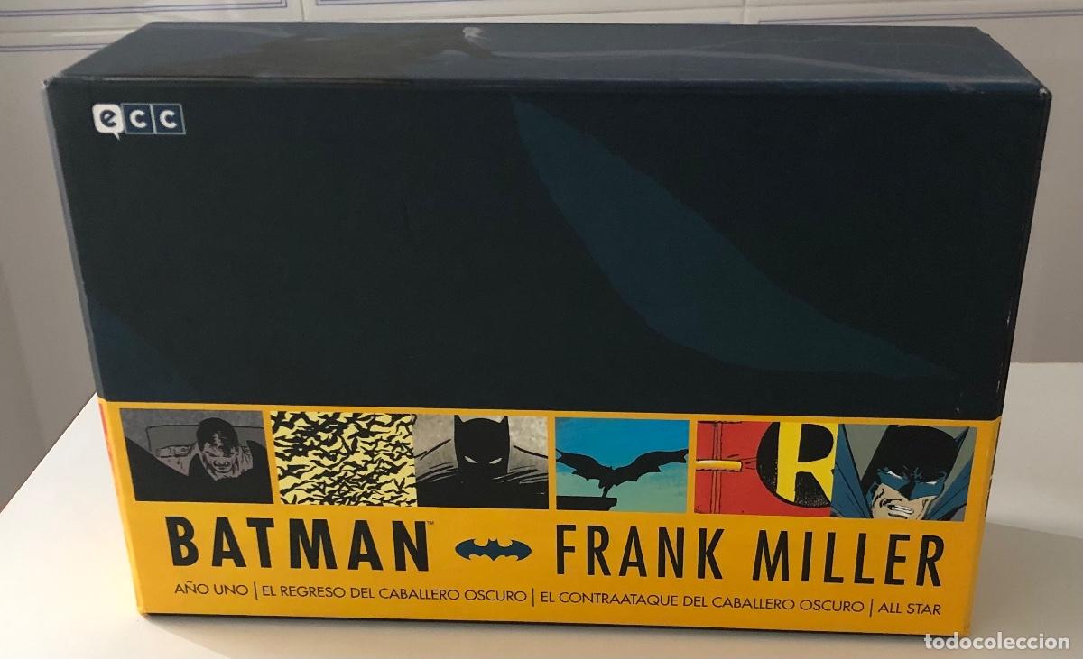 C&oacute;mics: Batman Frank Miller grandes autores de Batman 4 t&iacute;tulos en estuche