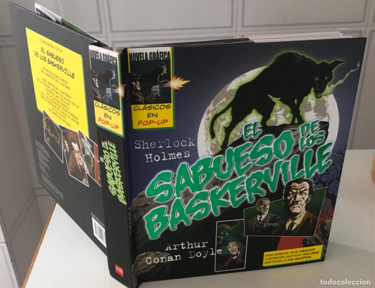 C&oacute;mics: El sabueso de los Baskerville Arthur Conan Doyle pop up