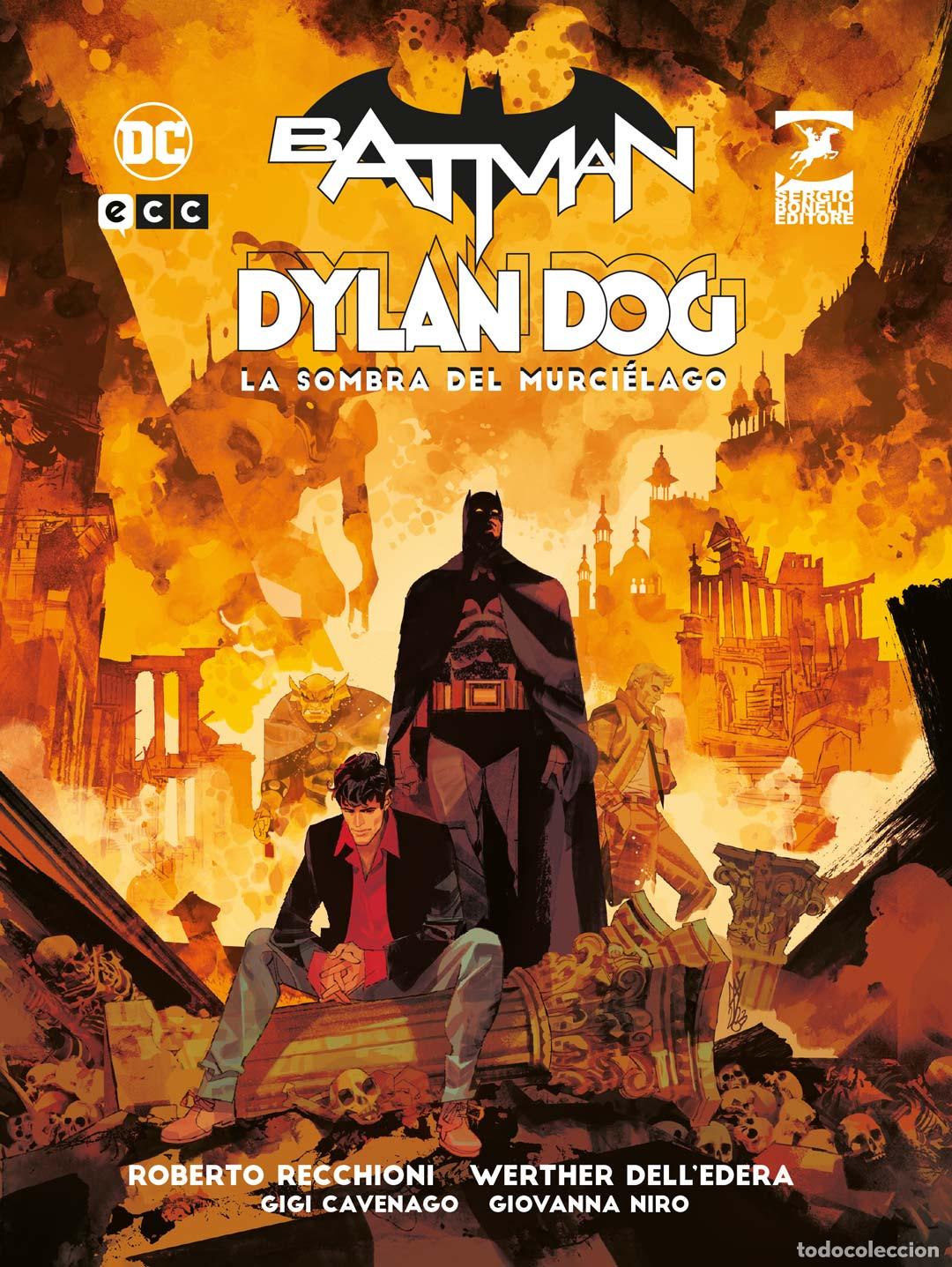 C&oacute;mics: Batman/Dylan Dog: La sombra del murci&eacute;lago - Roberto Recchioni, Werther Dell'edera