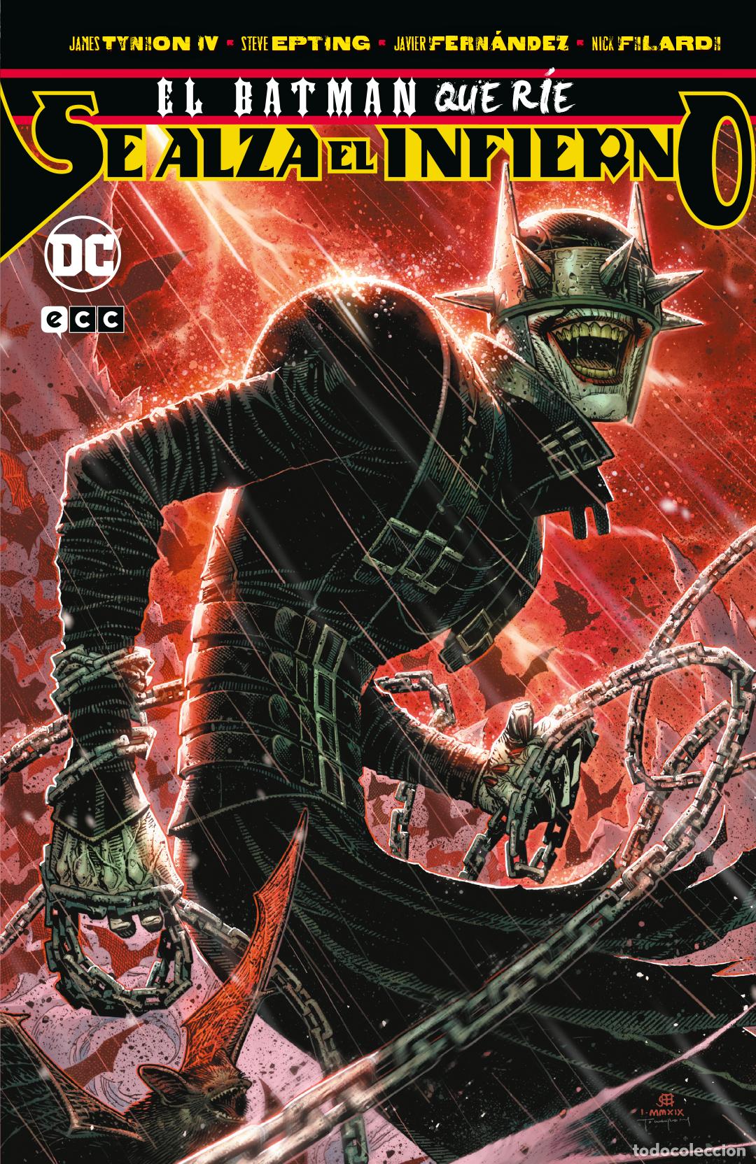 C&oacute;mics: El Batman que r&iacute;e: Se alza el infierno - James Tynion IV, Javier Fern&aacute;ndez, Steve Epting