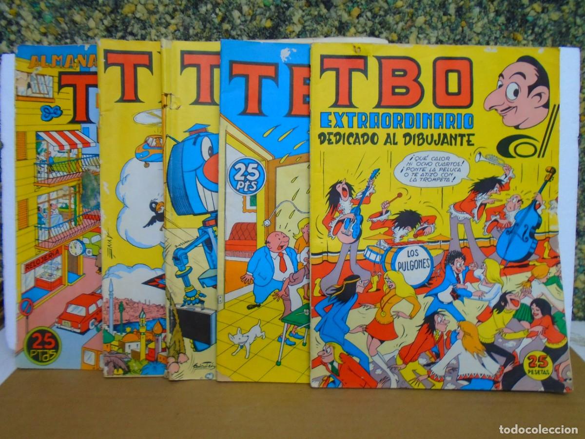 C&oacute;mics: TBO/LOTE DE 5 NUMEROS EXTRAORDINARIOS,A&Ntilde;OS 70/EDIT.BUIGAS,ESTIVILL Y VI&Ntilde;A/25 PTAS.I