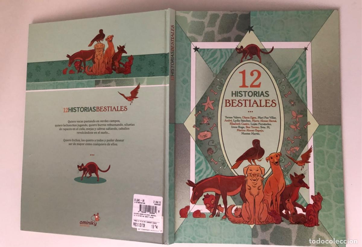 C&oacute;mics: 12 historias bestiales Varios autores. Ominiky ediciones 2016