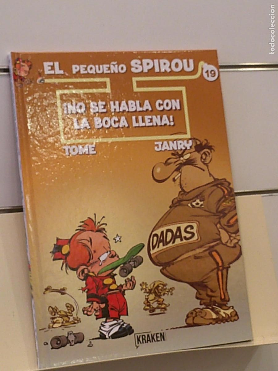 C&oacute;mics: EL PEQUE&Ntilde;O SPIROU N&ordm; 19 &iexcl;NO SE HABLA CON LA BOCA LLENA! TOMO TAPA DURA - KRAKEN OFERTA