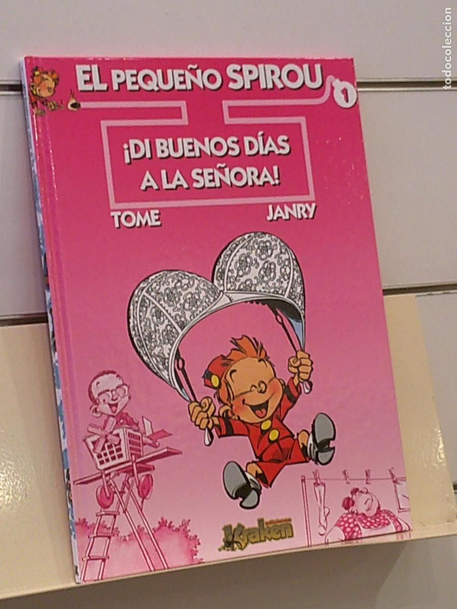 C&oacute;mics: EL PEQUE&Ntilde;O SPIROU N&ordm; 1 &iexcl;DI BUENOS DIAS A LA SE&Ntilde;ORA! TOMO TAPA DURA - KRAKEN OFERTA
