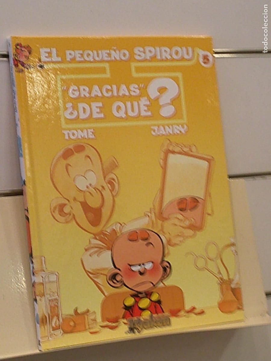 C&oacute;mics: EL PEQUE&Ntilde;O SPIROU N&ordm; 5 GRACIAS &iquest;DE QUE? TOMO TAPA DURA - KRAKEN OFERTA