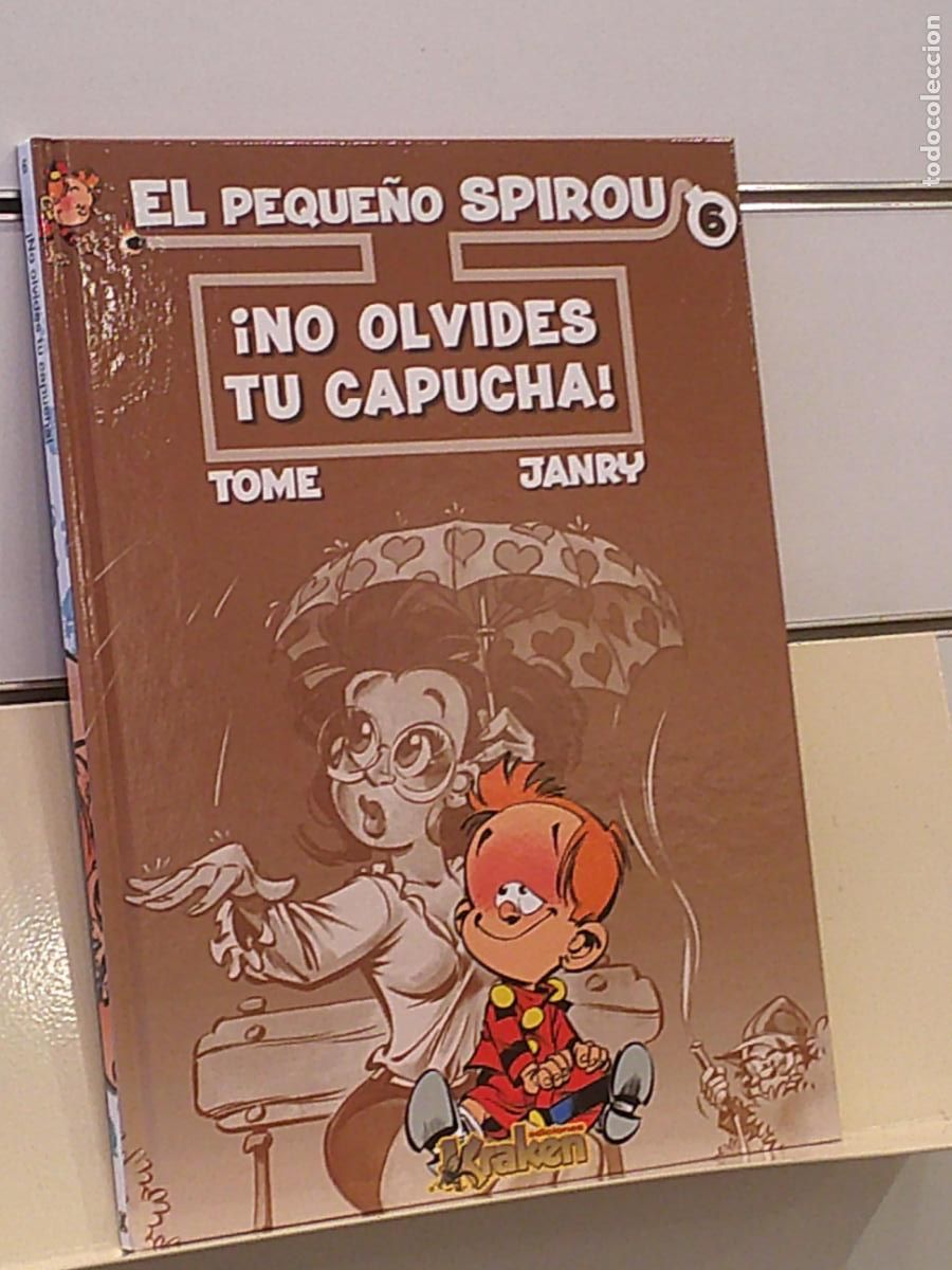 C&oacute;mics: EL PEQUE&Ntilde;O SPIROU N&ordm; 6 &iexcl;NO OLVIDES TU CAPUCHA! TOMO TAPA DURA - KRAKEN OFERTA