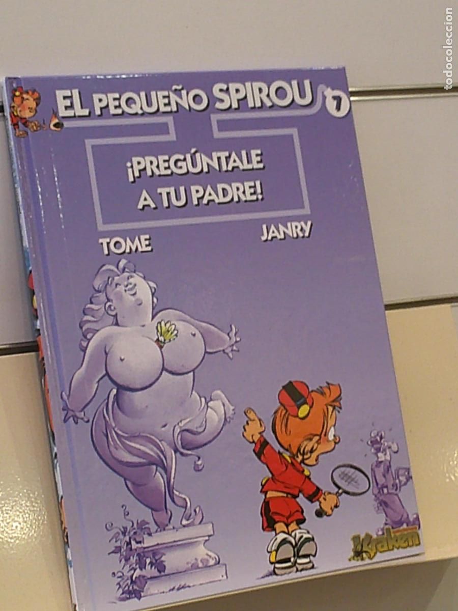 C&oacute;mics: EL PEQUE&Ntilde;O SPIROU N&ordm; 7 &iexcl;PREGUNTALE A TU PADRE! TOMO TAPA DURA - KRAKEN OFERTA