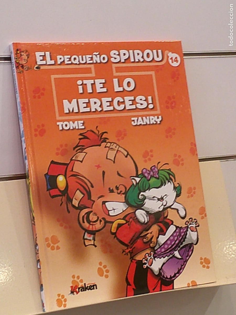 C&oacute;mics: EL PEQUE&Ntilde;O SPIROU N&ordm; 14 &iexcl;TE LO MERECES! TOMO TAPA DURA - KRAKEN OFERTA
