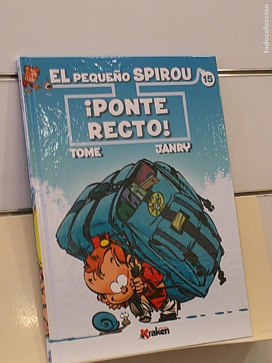 C&oacute;mics: EL PEQUE&Ntilde;O SPIROU N&ordm; 15 &iexcl;PONTE RECTO! TOMO TAPA DURA - KRAKEN OFERTA