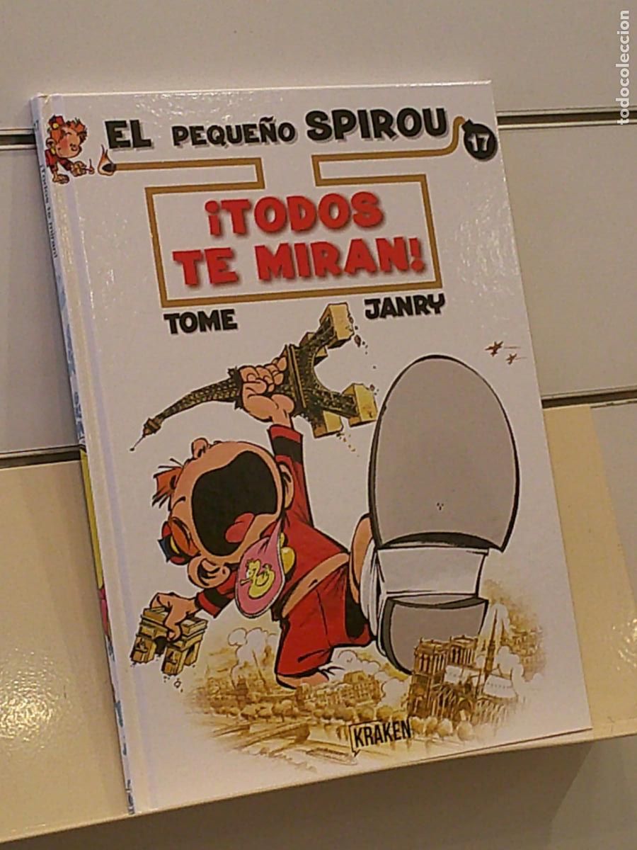 C&oacute;mics: EL PEQUE&Ntilde;O SPIROU N&ordm; 17 &iexcl;TODOS TE MIRAN! TOMO TAPA DURA - KRAKEN OFERTA