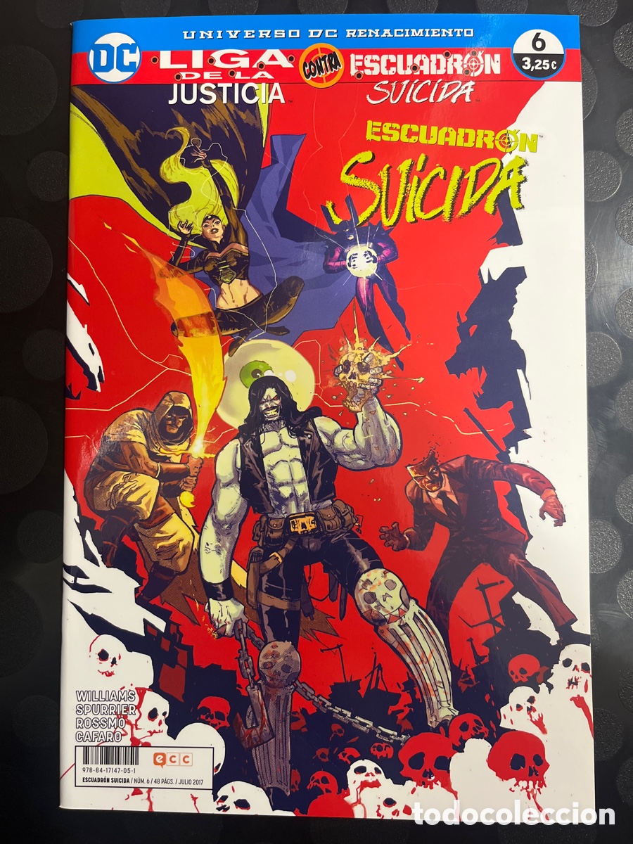 C&oacute;mics: ESCUADR&Oacute;N SUICIDA N.6 CONTRA LA LIGA DE LA JUSTICIA UNIVERSO DC RENACIMIENTO ECC ( 2017/2021 )