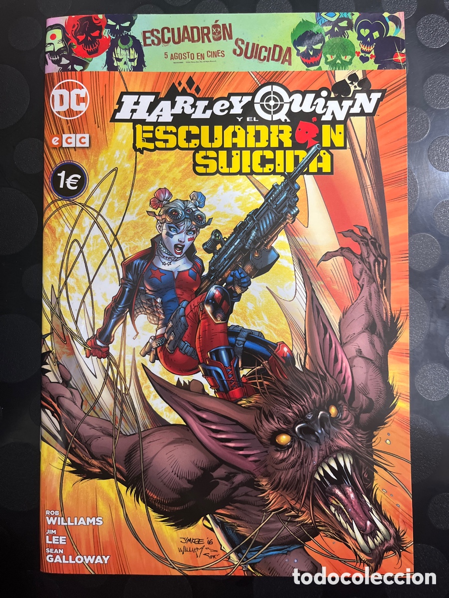 C&oacute;mics: HARLEY QUINN Y EL ESCUADR&Oacute;N SUICIDA ECC DC ( 2016 )