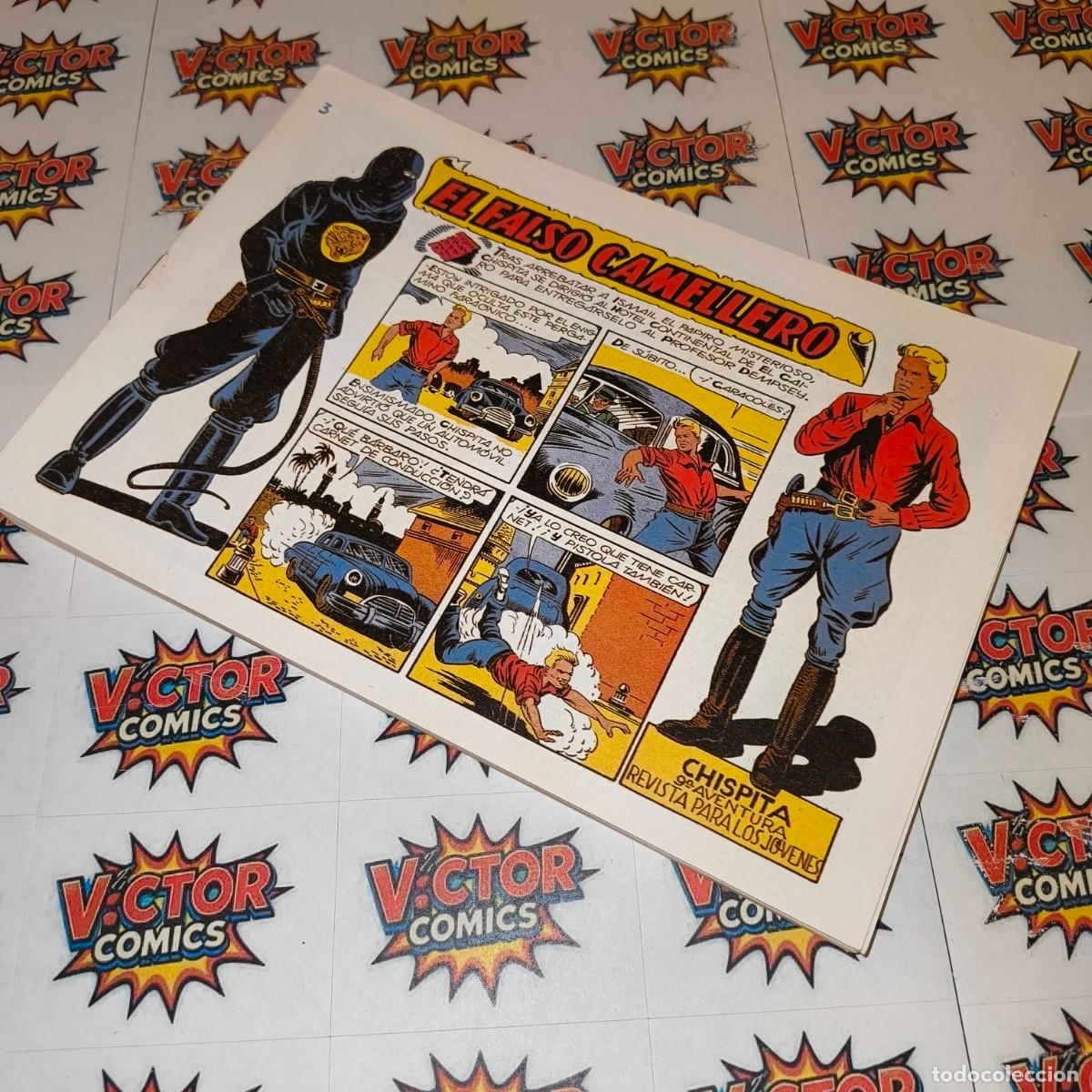 C&oacute;mics: Chispita 9&ordf; aventura lote 21 grapas facs&iacute;mil