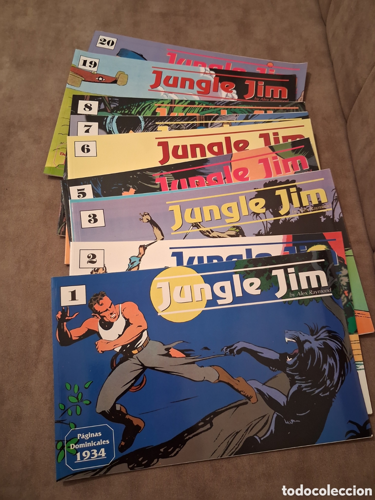 C&oacute;mics: JUNGLE JIM,DE ALEX RAYMOND 1997.IMPECABLE.