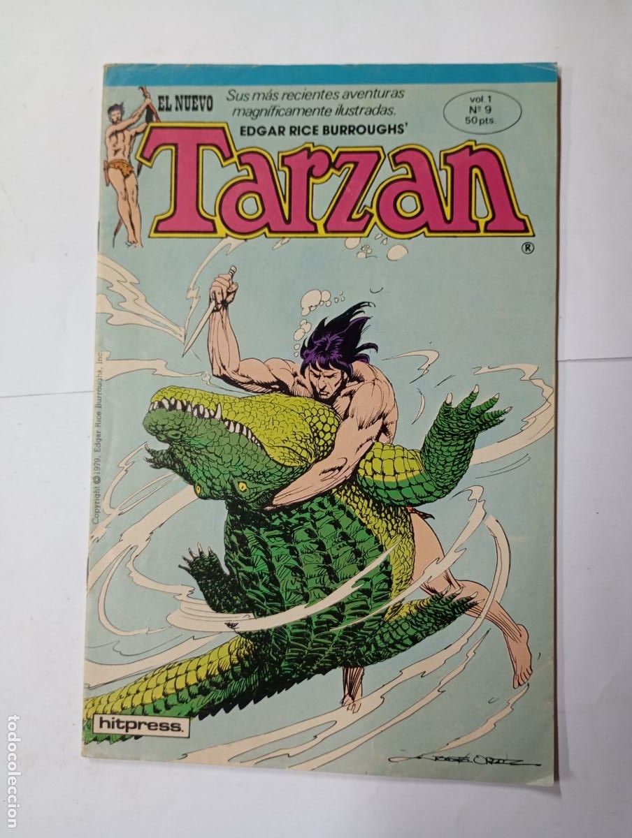 Comics: EL NUEVO TARZ&Aacute;N. VOLUMEN 1. N&ordm; 9. HITPRESS. TDKR18