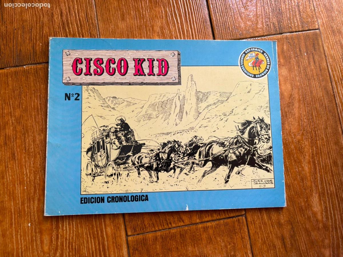 C&oacute;mics: CISCO KID N&ordm; 2 TIRAS DIARIAS -ESEUVE 1989.