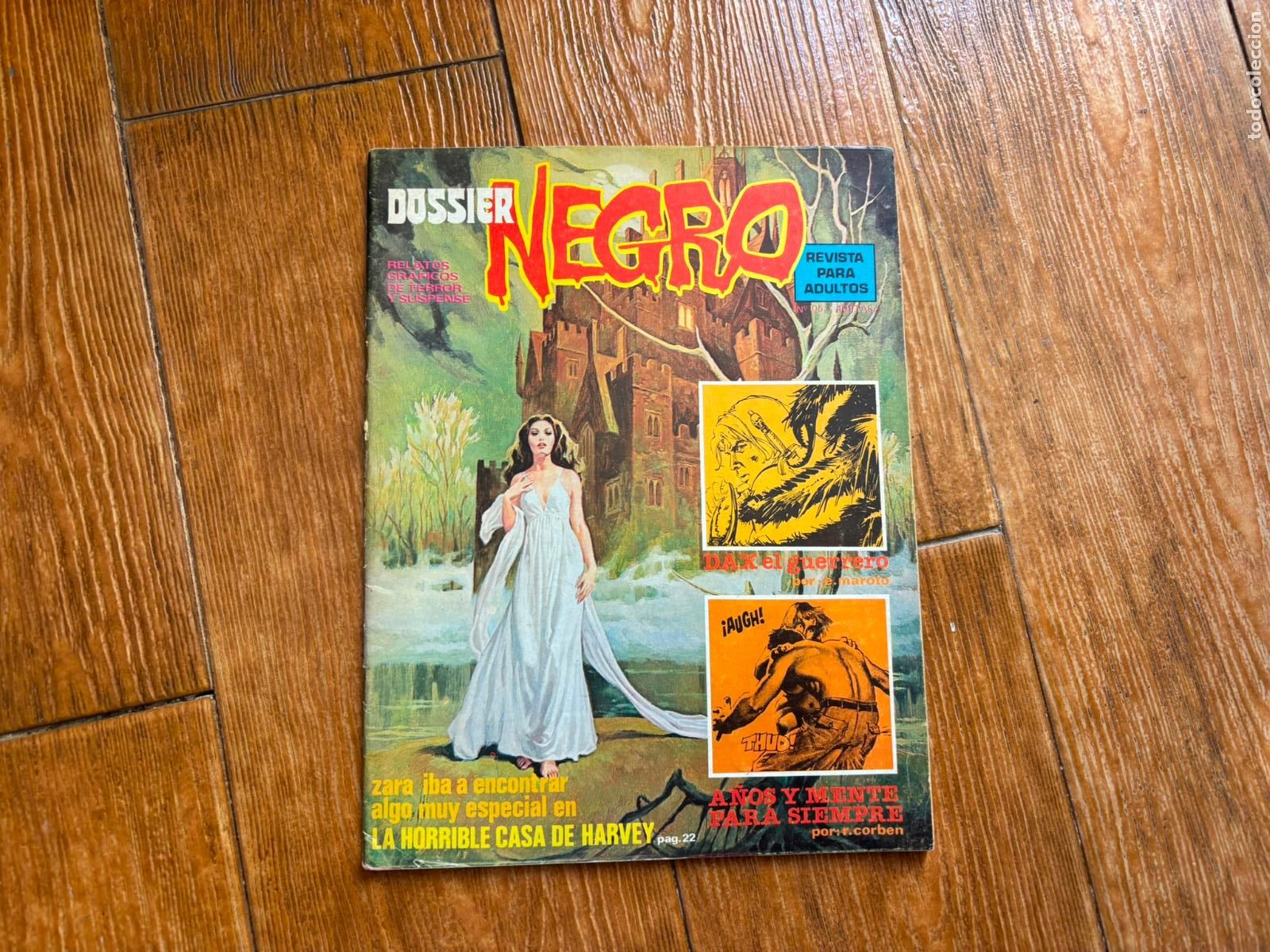 C&oacute;mics: DOSSIER NEGRO N&ordm; 105 EDITORIAL IBERO MUNDIAL