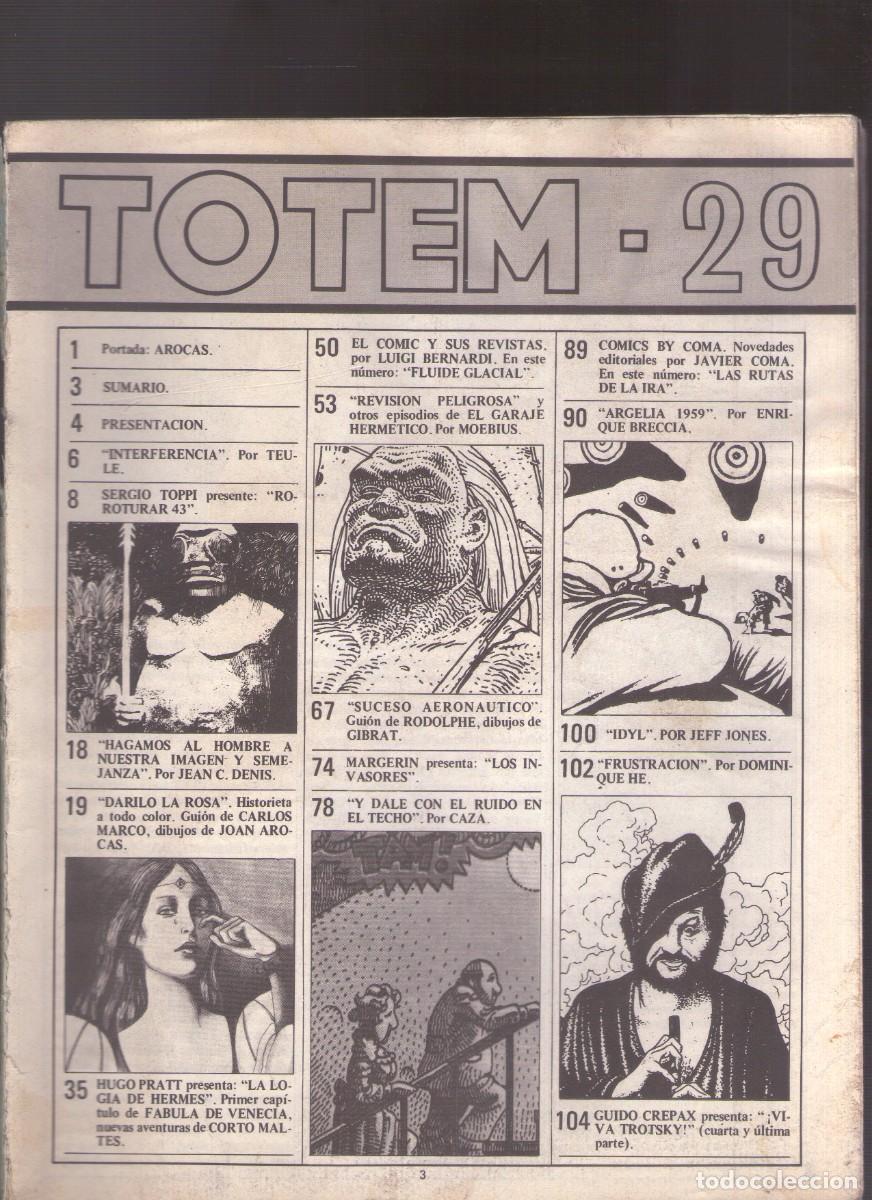 C&oacute;mics: Ac. La revista del nuevo C&oacute;mic: TOTEM para adultos / No. 29 / 1977