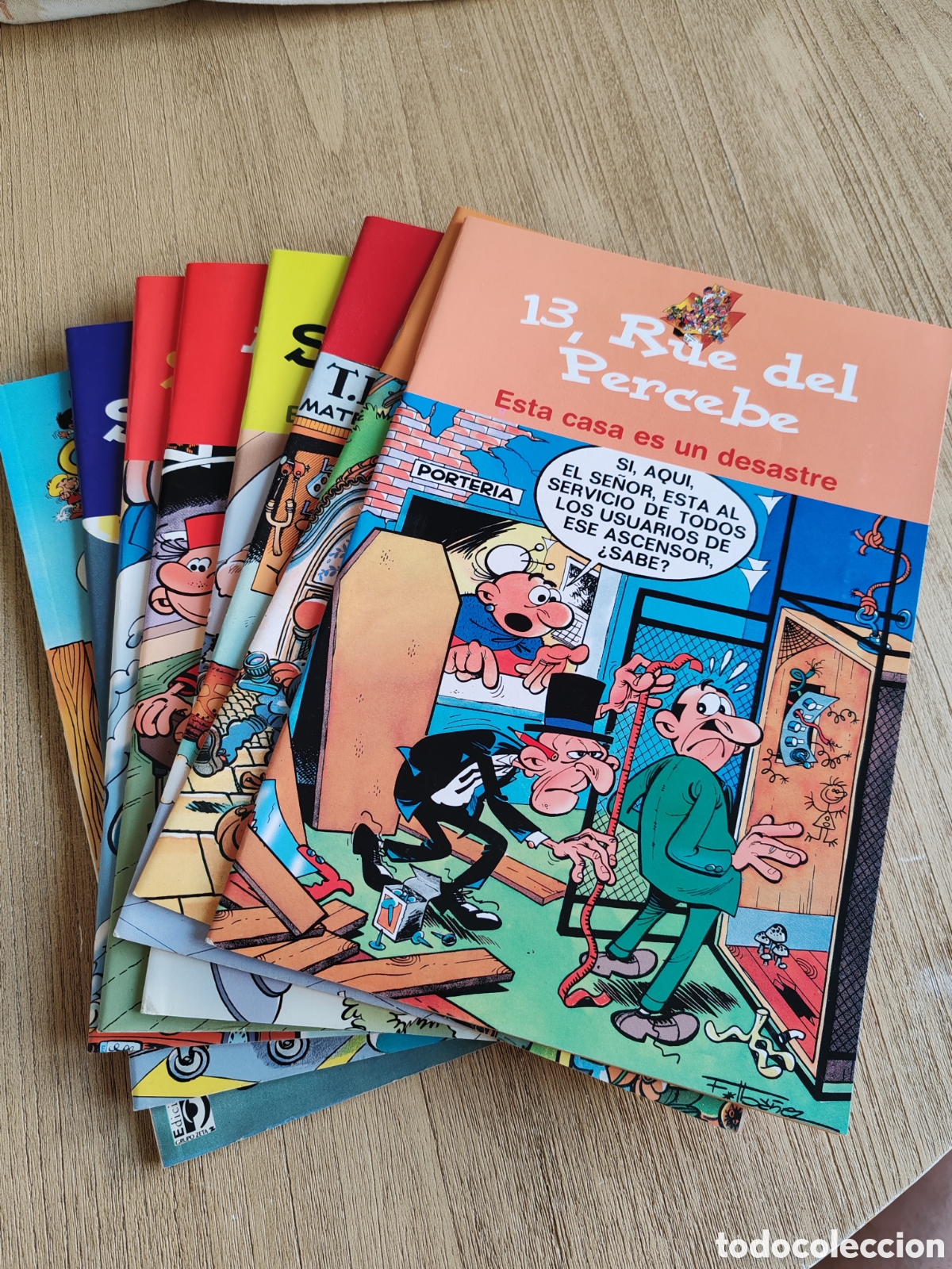 C&oacute;mics: Lote de 8 comic Zipi y zape, mortadelo, superl&oacute;pez...