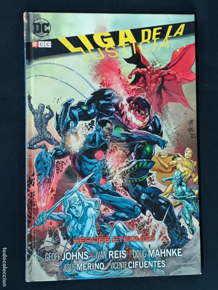 C&oacute;mics: LIGA DE LA JUSTICIA - HEROES ETERNOS - ECC -