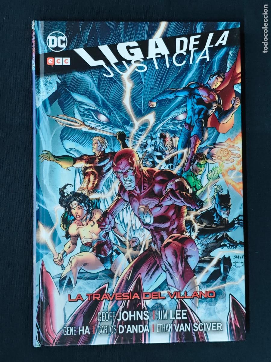 C&oacute;mics: LIGA DE LA JUSTICIA - LA TRAVESIA DEL VILLANO - ECC -