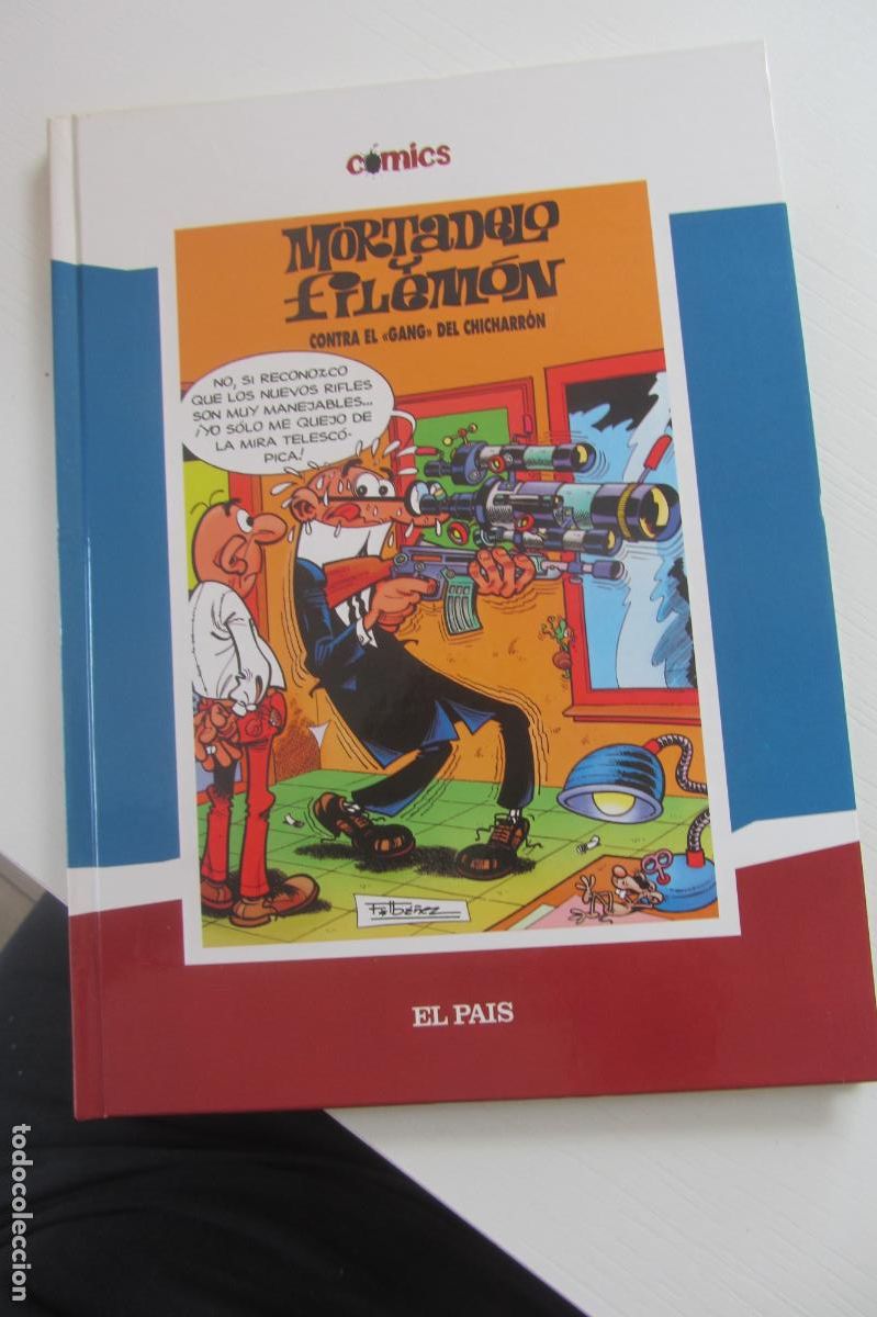 C&oacute;mics: MORTADELO Y FILEMON - CONTRA EL GANG DEL CHICARRON COMICS EL PAIS 2005. BUEN ESTADO ARX75