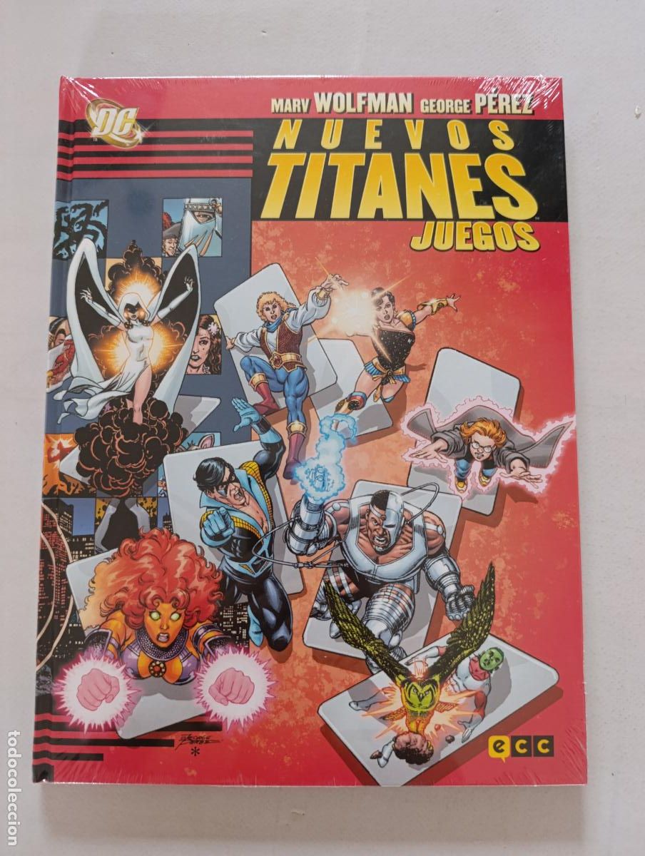 C&oacute;mics: NUEVOS TITANES - JUEGOS - DC - ECC - TAPA DURA - NUEVO, PRECINTADO (372w)