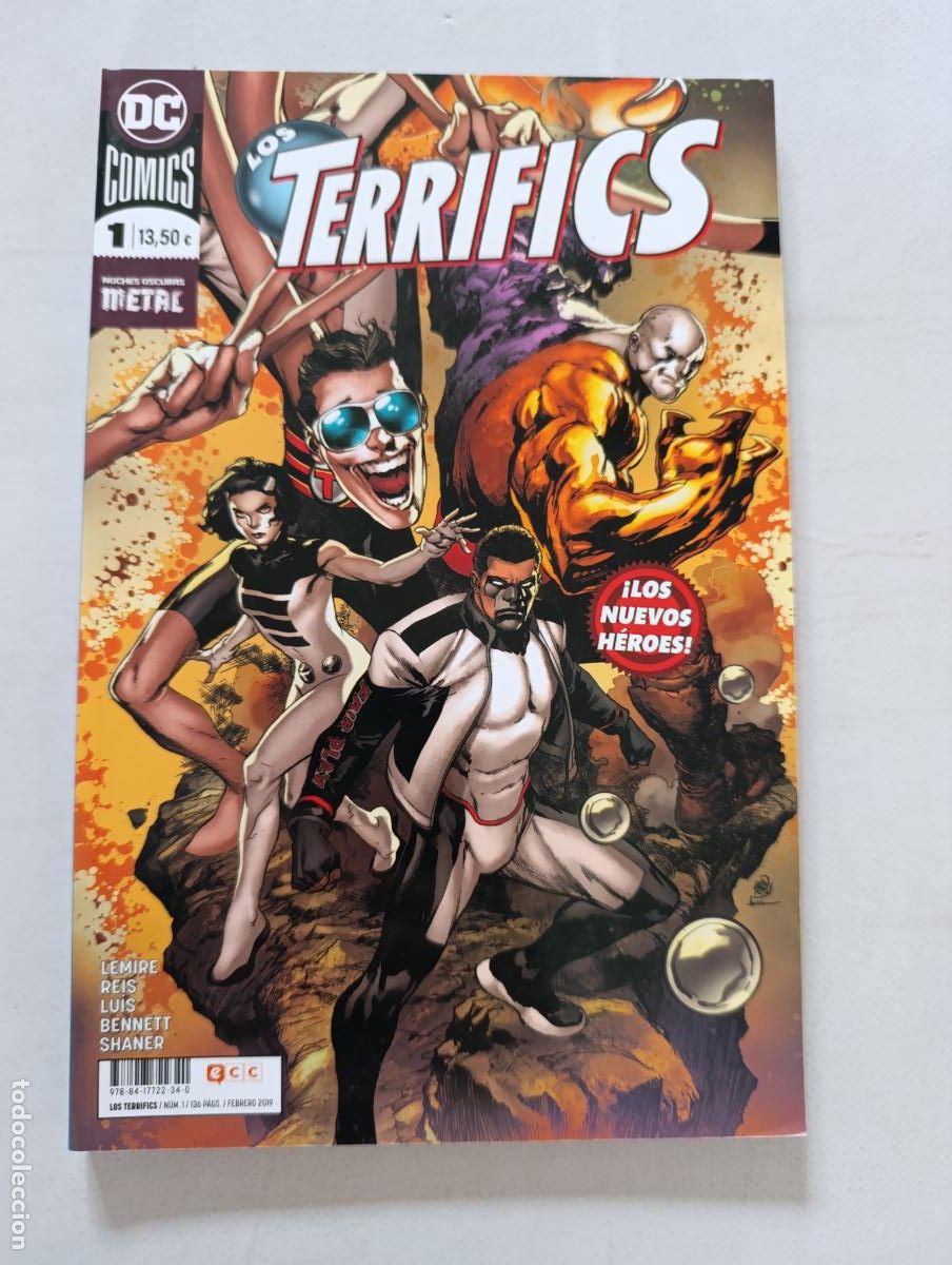 C&oacute;mics: LOS TERRIFICS N&ordm; 1 - DC - ECC (354)