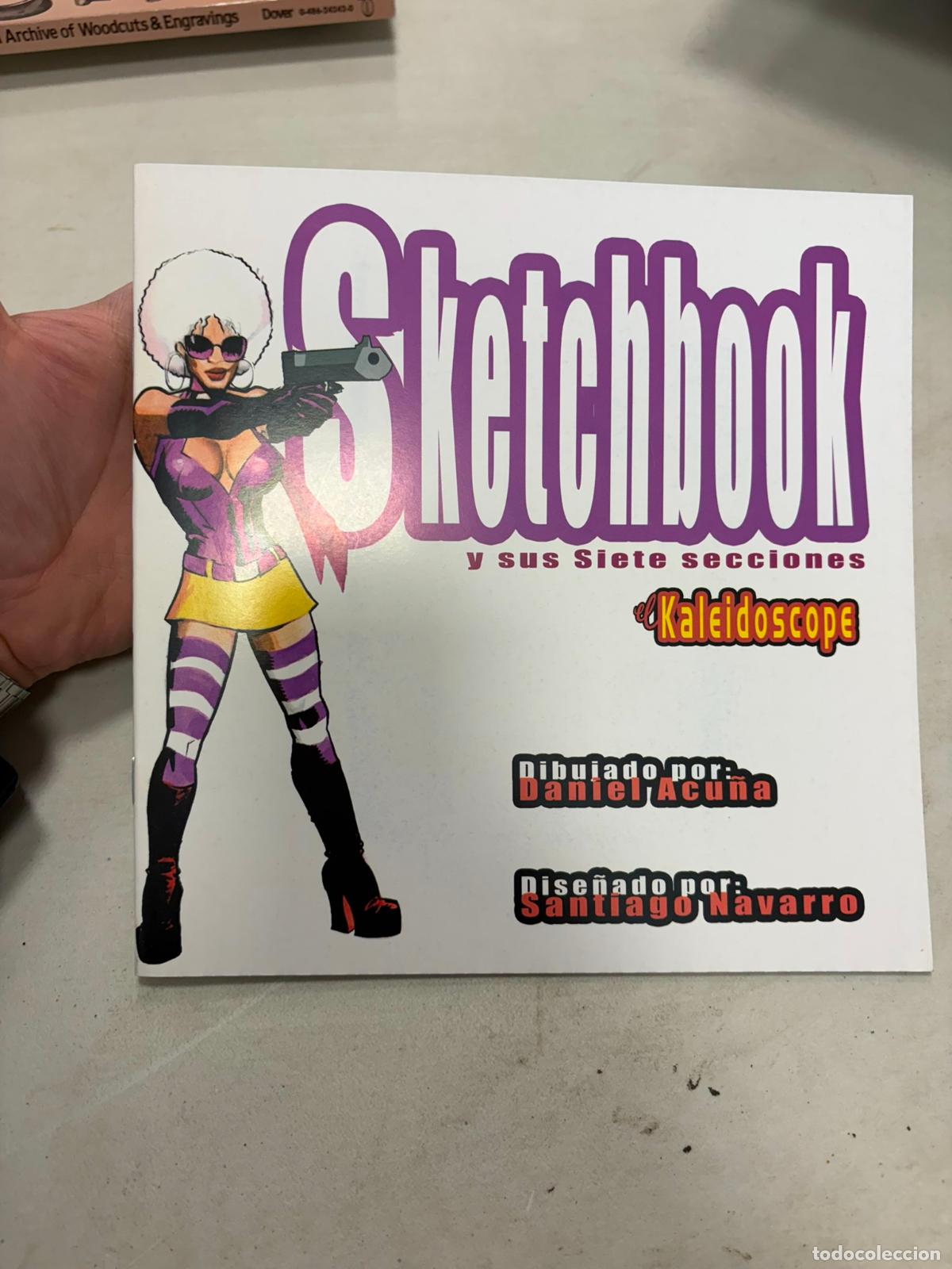 C&oacute;mics: SKETCHBOOK Y SUS SIETE SECCIONES - DIBUJADO POR DANIEL ACU&Ntilde;A, DISE&Ntilde;ADO POR SANTIAGO NAVARRO