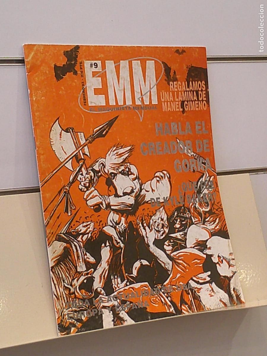 C&oacute;mics: EMM N&ordm; 9 EL MAQUINISTA MENSUAL FEBRERO 93 - LA GENERAL EDICIONES