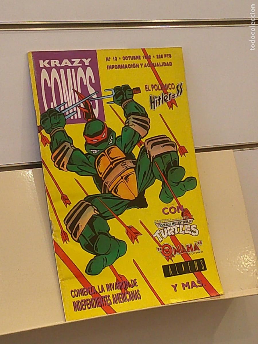 C&oacute;mics: KRAZY COMICS N&ordm; 13 OCTUBRE 1990 - EDITORIAL COMPLOT