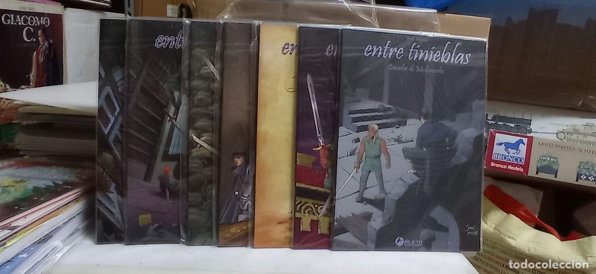 C&oacute;mics: ENTRE TINIEBLAS JORDI BAYARRI 7 TOMOS ALETA