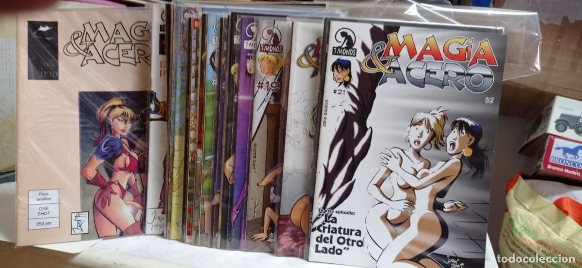 C&oacute;mics: MAGIA Y ACERO 0 AL 21 7 MONOS