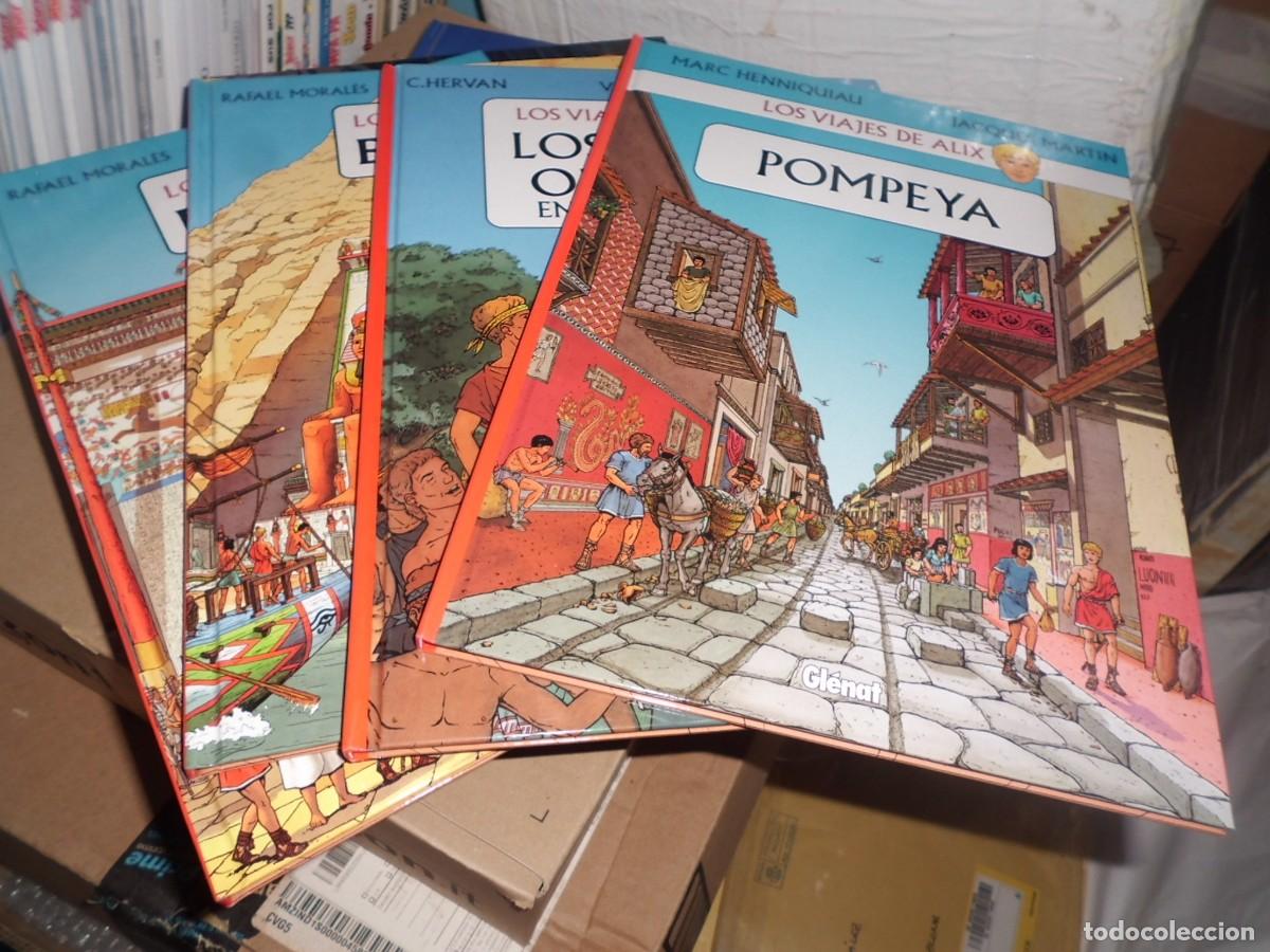 C&oacute;mics: LOS VIAJES DE ALIX COMPLETA 4 TOMOS GLENAT