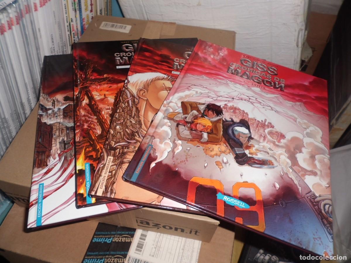 C&oacute;mics: GISS CR&Oacute;NICAS DE MAG&Oacute;N COMPLETA 4 TOMOS ROSSELL