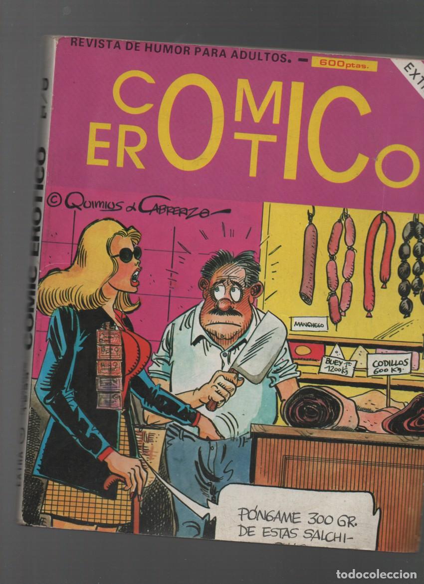 C&oacute;mics: COMIC EROTICO. EXTRA N&ordm; 1. CONTIENE LOS N&Uacute;MEROS 1-2-3-4. EDITORIAL IRU. 1988