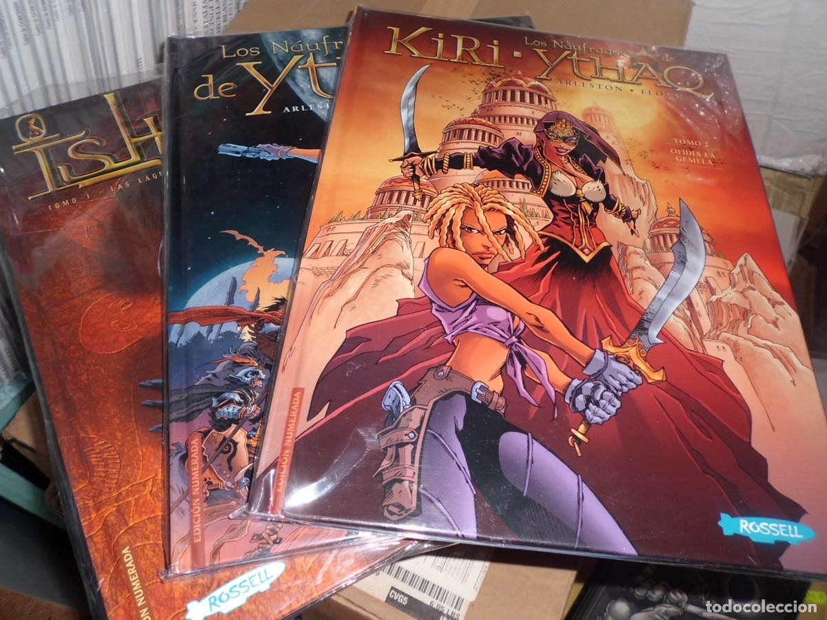 C&oacute;mics: LOS N&Aacute;UFRAGOS DE YTHAQ COMPLETA 3 TOMOS ROSSELL