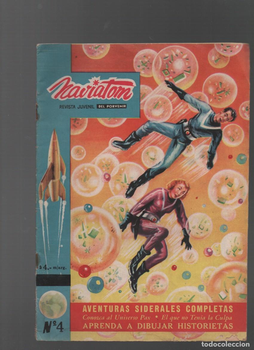 C&oacute;mics: NAVIATOM, REVISTA JUVENIL DEL PORVENIR. N&ordm; 4. EDITORIAL TREBOL, 1958