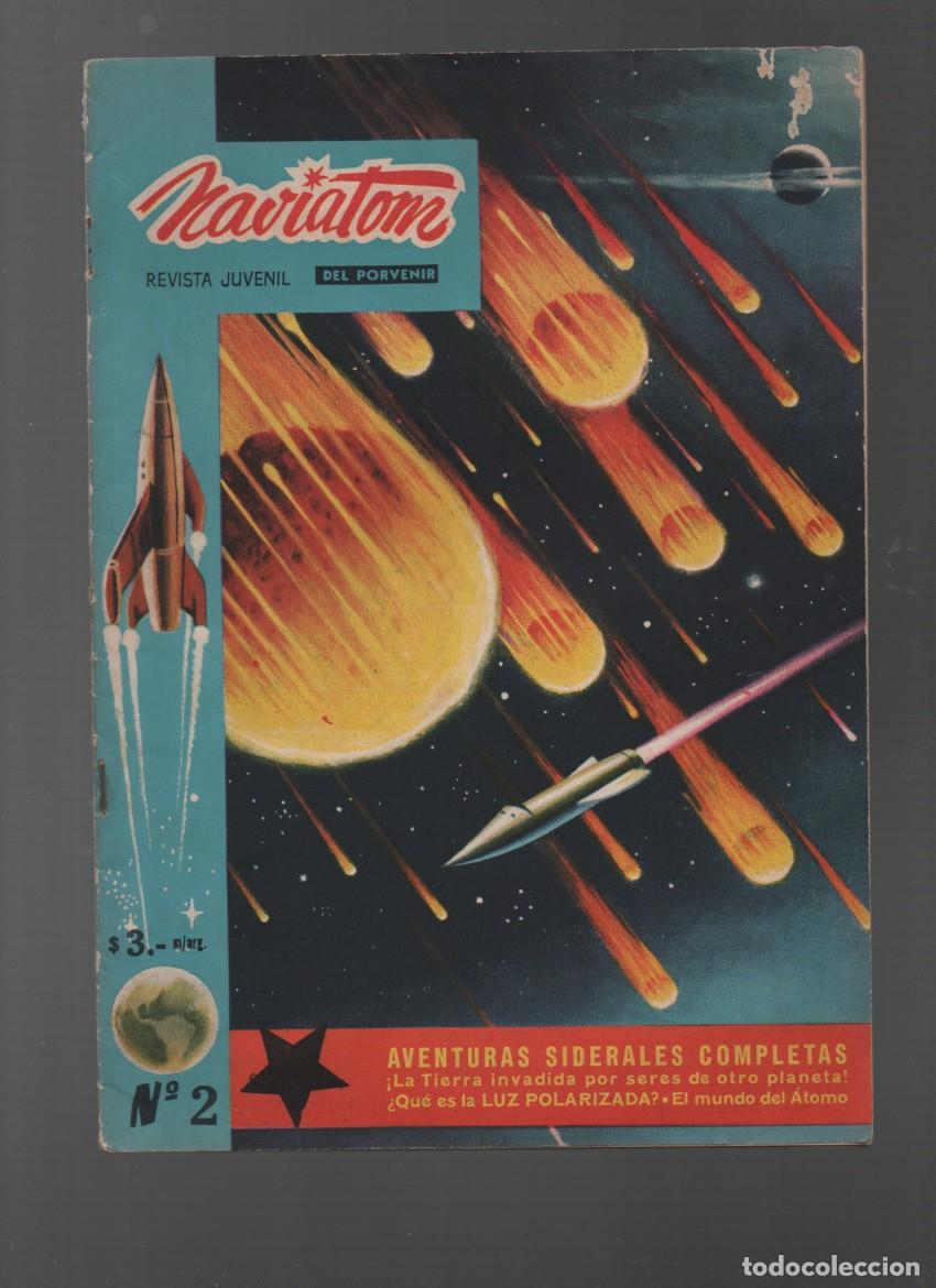 C&oacute;mics: NAVIATOM, REVISTA JUVENIL DEL PORVENIR. N&ordm; 2. EDITORIAL TREBOL, 1958