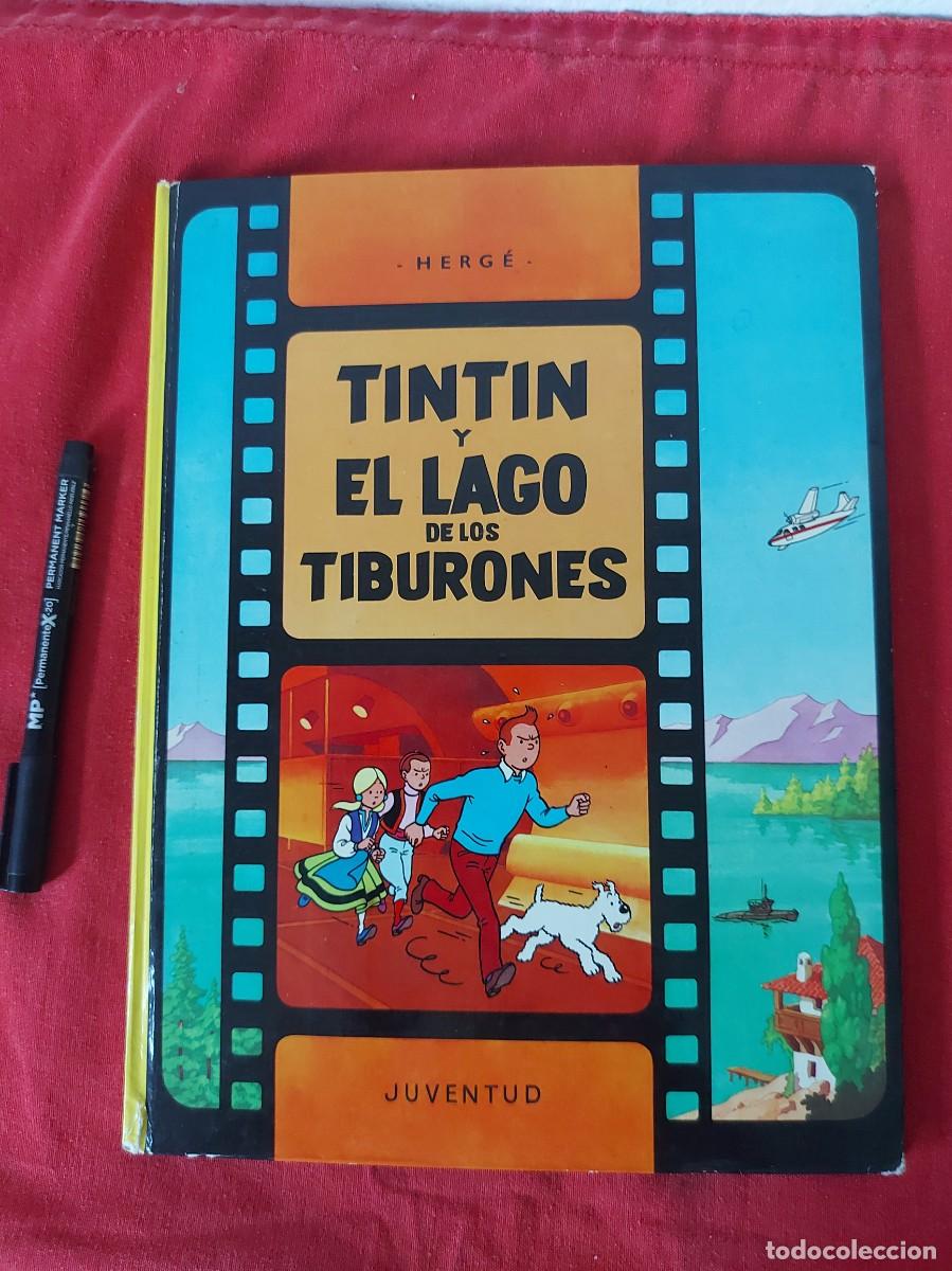 C&oacute;mics: COMICS TINTIN Y EL LAGO DE LOS TIBURONES ( CAJA N.&ordm; 3 )