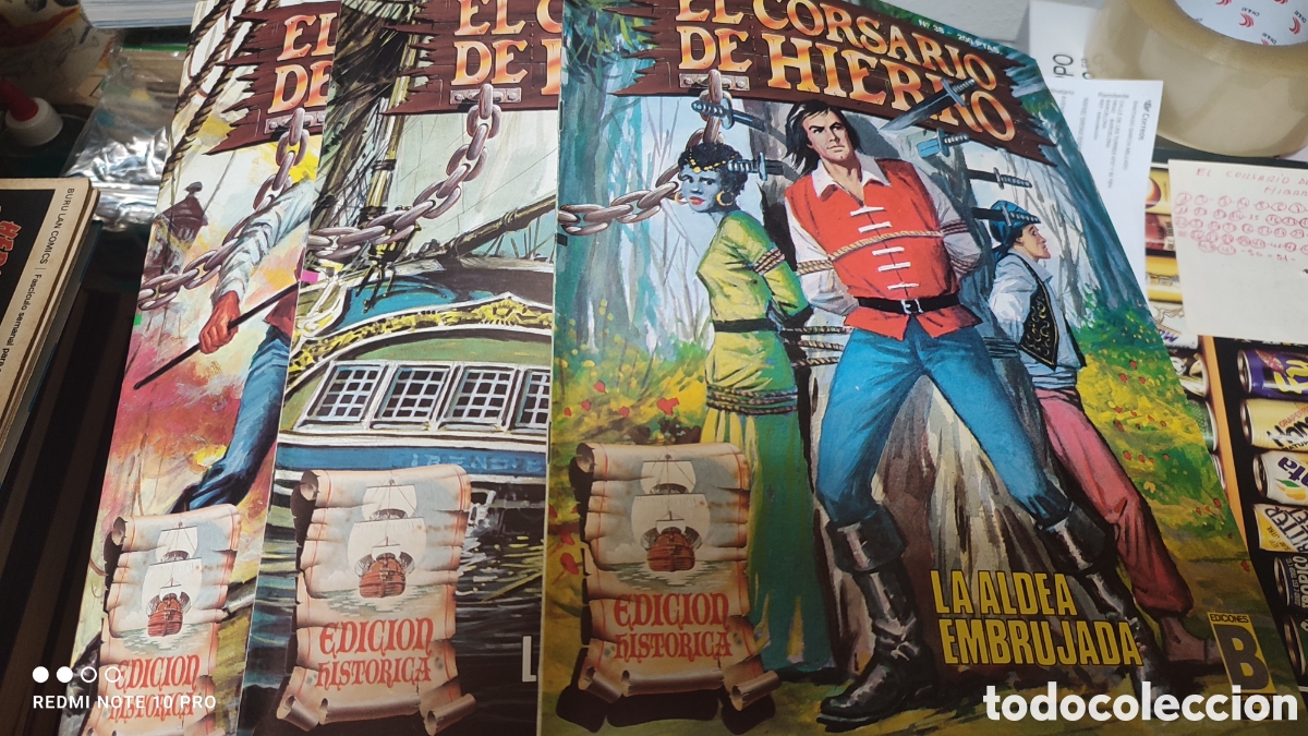 C&oacute;mics: EL CORSARIO DE HIERRO EDICION HISTORICA